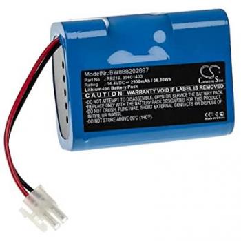Batería compatible Li-Ion 2500 mAh 14,4 V para aspiradoras Hoover RBC040/1011, RBC040/1019, RBC040011, RBC040019 y RBC050