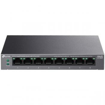 TP-Link TL-SG1008P LiteWave 8-Port Gigabit Desktop Switch with 8-Port PoE+