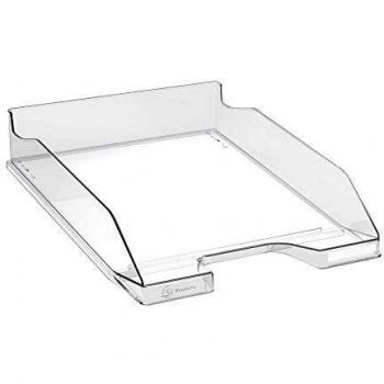 Exacompta Office - Bandeja de correo, color transparente glossy