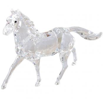 Swarovski 5135910 - Figura de cristal, 9,5 x 13,4 x 6,2 cm, diseño de caballo, color transparente