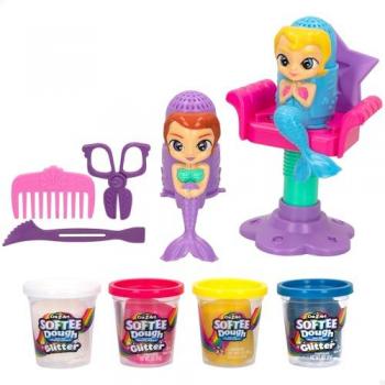 Set de plastilina brillante Softee Dough para moldear sirenas, no tóxica, ideal para manualidades y juegos creativos infantiles