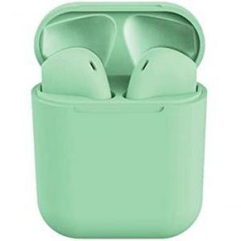 Auriculares Bluetooth Inpods 12 TWS Verde Klack® Compatibles con iPhone, Samsung y Huawei