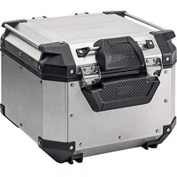 Givi E173 Caso Trasero de Poliuretano Para Motocicleta, 42L Capacidad, Negro