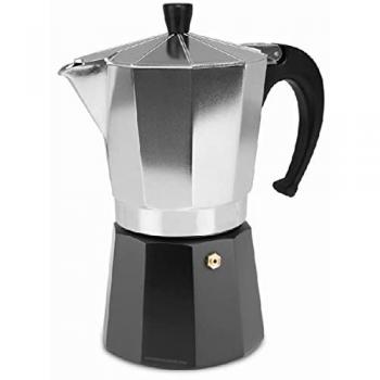Cafetera Italiana de Aluminio 9 Tazas para Gas y Vitrocerámica - Suinga