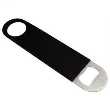 Stainless Steel Bar Blade Bottle Opener with PVC Grip - 179mm