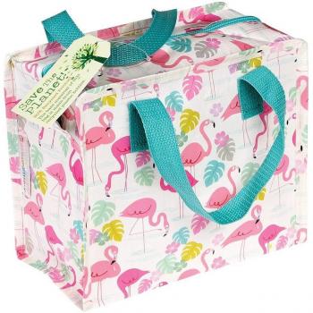 R&I 26967 - Bolsa de merienda con detalles de flamencos