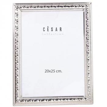 Marco de Fotos Alexandra House Living Plateado Metal 22 x 27 x 1 cm
