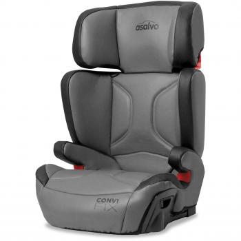 Asalvo Convi Fix Silla de Coche Grupo 2/3, Gris