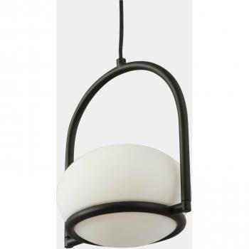 LEDS-C4 Coco Lámpara Colgante 1 Luz E14 Policarbonato Aluminio Acero Negro Blanco 190cm