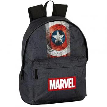 Mochila colegial Capitán América Heritage 42 cm con compartimento para ordenador