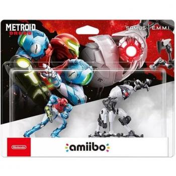 Amiibo Metroid Dread: Samus & E.M.M.I. Pack de 2