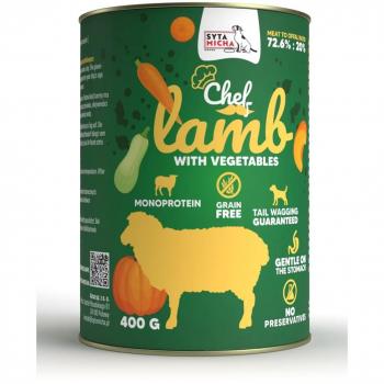 Comida húmeda SYTA MICHA Cordero 400 g