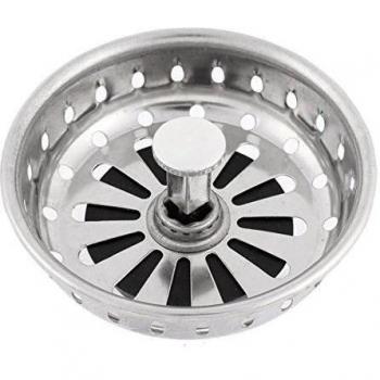 sourcing map -Fregadero de Cocina Hogar Basura Lavabo Colador 85mm de diámetro