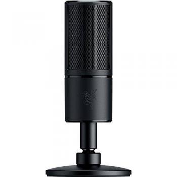 Razer RZ19-02290100-R3M1 - Micrófono para transmisiones en streaming con condensador, color negro