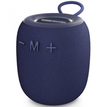Altavoz Bluetooth Energy Sistem Bloom 10W IPX6 Navy, 18 horas de batería, luces LED, tecnología True Wireless Stereo