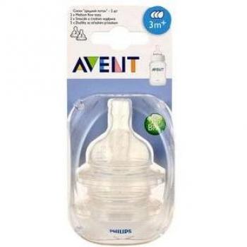 Philips Avent Classic+ Variable Flow Teats, 2 Pack