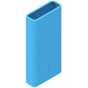 Funda Protectora de Silicona Suave a Prueba de Polvo Color Sólido para Batería Externa Xiaomi 20000mAh