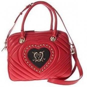 Love Moschino - Bolso al hombro para mujer Rojo rojo One Size