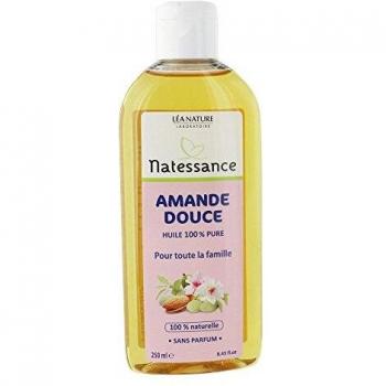 Natessance 100% Pure Sweet Almond Oil - 250ml