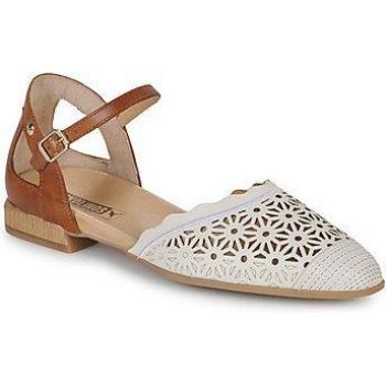 Sandalias planas de mujer Pikolinos - W6q-4799c1 Nata