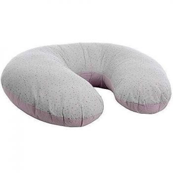Uzturre Ameli - Almohada lactancia pequeña, unisex, color rosa empolvado