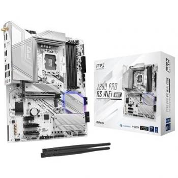 Placa Base ASRock Z890 Pro RS WiFi Blanca - Intel Z890 - Socket LGA 1851 - DDR5 - ATX
