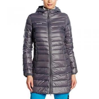 Izas Madeira Chaqueta de Pluma, Mujer, Gris Oscuro, L