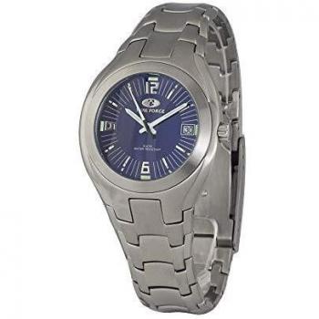 TIME FORCE Reloj Analógico para Unisex Adultos de Cuarzo con Correa en Acero Inoxidable TF2582M-02M