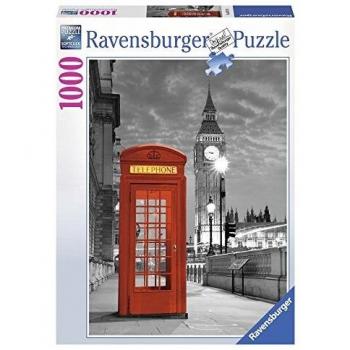 Ravensburger - Puzzles 1000 Piezas, diseño Big Ben y teléfono