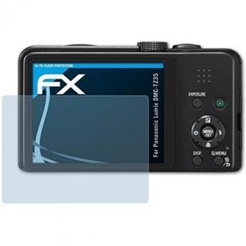 atFoliX Lámina Protectora de Pantalla Compatible con Panasonic Lumix DMC-TZ35 Película Protectora, Ultra Transparente FX Lámina Protectora