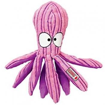 KONG - CuteSeas Octopus - Peluche de Pana para Perros - para Perros Pequeños