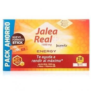 Juanola Jalea Real Energy Plus 1500mg 28 Sobres Líquidos de 10ml