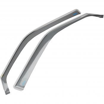 ClimAir 1833 Deflectores de aire compatible con Mitsubishi L200 club cab 4 puertas pickup 4WD 1996-2006