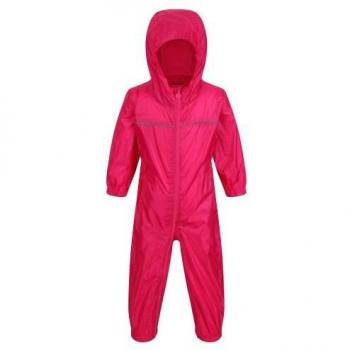Regatta - Traje entero acolchado todo en uno para la lluvia para bebés y niños