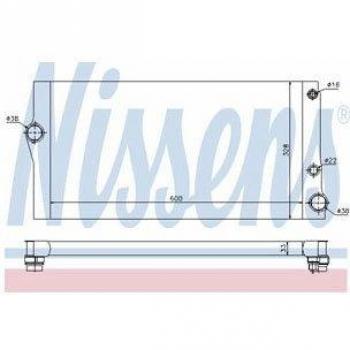 Nissens 60775 Radiator, engine cooling