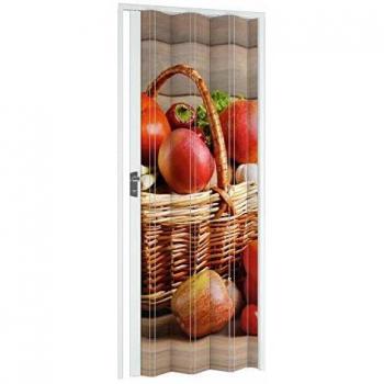 Puerta Plegable de Interior en PVC Fruit 89,5 cm Modelo Vera