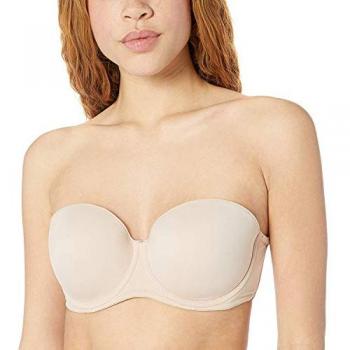 Fantasie Women's Aura Moulded Underwire Multi-Way Strapless Bra - Natural Beige - Size 32DD
