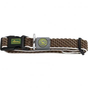 Collar para Perro Hunter Basic Hilo Marrón Talla M Brown (33-50 cm)
