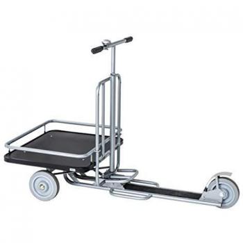 Scooter Profesional Kongamek 1470x700 mm, Pannensicher, 200 kg de Capacidad de Carga y Freno