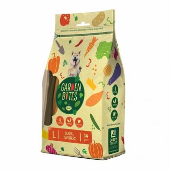 Duvo Plus Snacks Dentales Twisters Veganos Para Perros L - Snacks dentales, veganos, para perros, tamaño grande