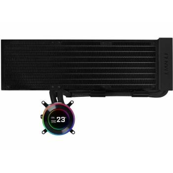 Lian Li Hydroshift II LCD-C 360N Fanless ARGB All-in-One CPU Water Cooler, Black