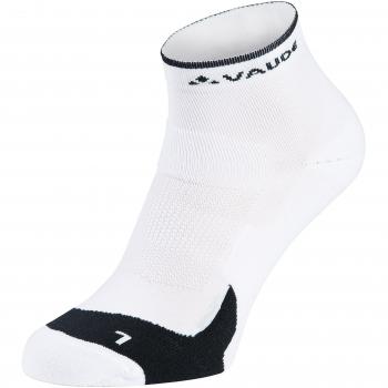 Vaude Unisex Short Bike Socks (Size 39-41, White)