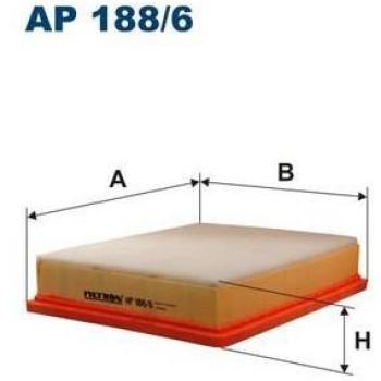 Filtron AP188/6 Compartimentos de Motor