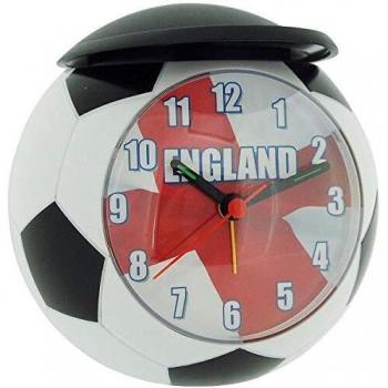 England Football Fanatics Red England St George's Cross Alarm Clock CLK19