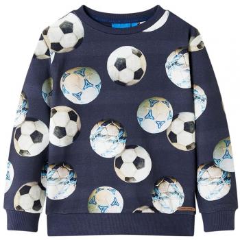 Sudadera infantil azul marino 128