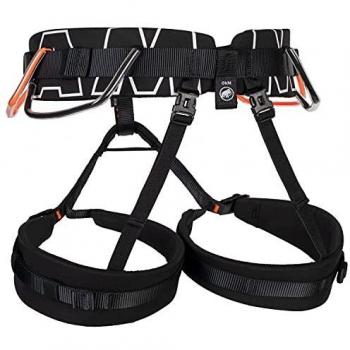 Mammut 4 Slide Rock Climbing Harness, XS-M Black