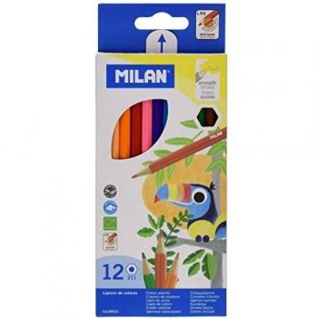 Milan 80012 - Pack de 12 lápices