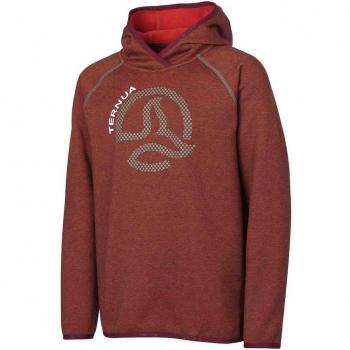 Sudadera con capucha Ternua Dimyr granate infantil - 16