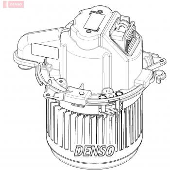Ventilador habitáculo DENSO DEA23023 - Tipo: Ventilador interior; Características: Compatible con múltiples modelos de vehículos, alta eficiencia en el flujo de aire, fácil instalación, diseño duradero y fiable