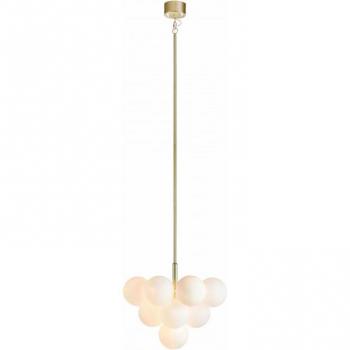 Lámpara de Techo MERLOT Dorada 13 Bombillas G9, Diseño Moderno para Sala y Dormitorio